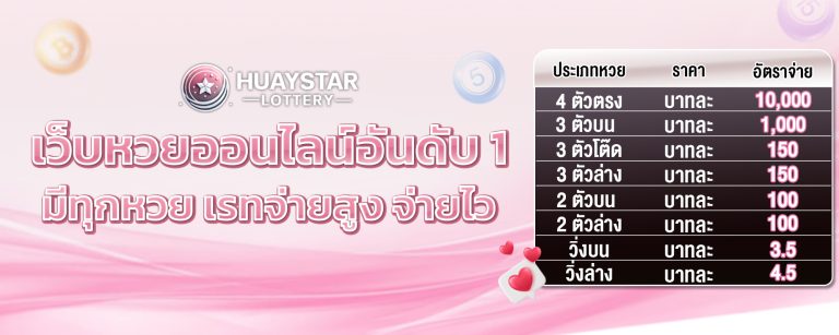 เว็บ ซื้อหวยออนไลน์ อันดับ 1